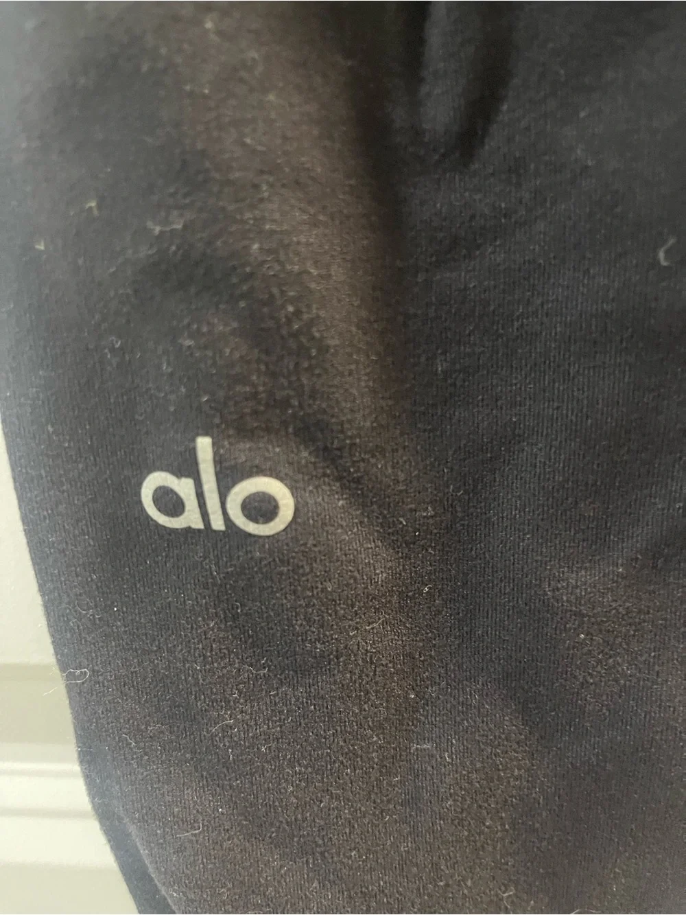 ALO Yoga Black High-Rise Leggings No Size Tags